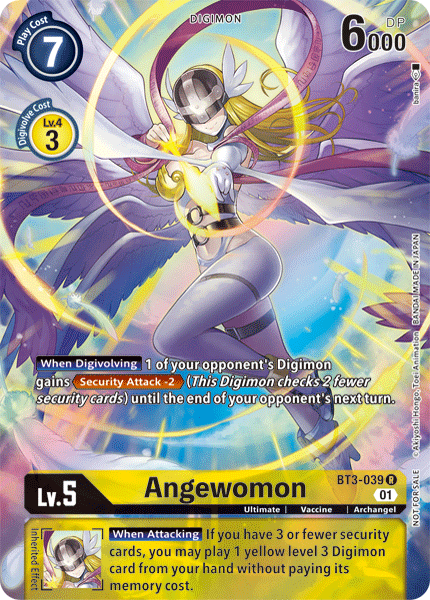 Angewomon [BT3-039] (Alternate Art) [Release Booster ] | Devastation  Store