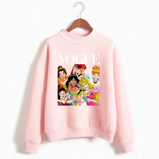 pink vogue hoodie