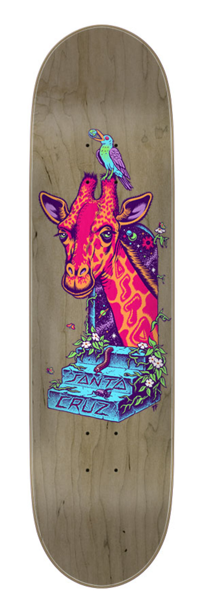 leven concert Ga wandelen Santa Cruz Asta Giraffe Skateboard Deck 8.00in x 31.50in – Pacific Wave  Surf Shop
