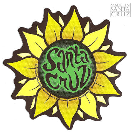 santa cruz sunflower shirt