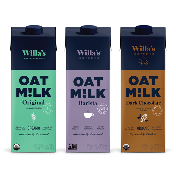 Oatly Barista Edition Oat Milk Gluten Free, Dairy Free, Sugar Free, Non  GMO, Vegan 3-Pack 32 fl oz.