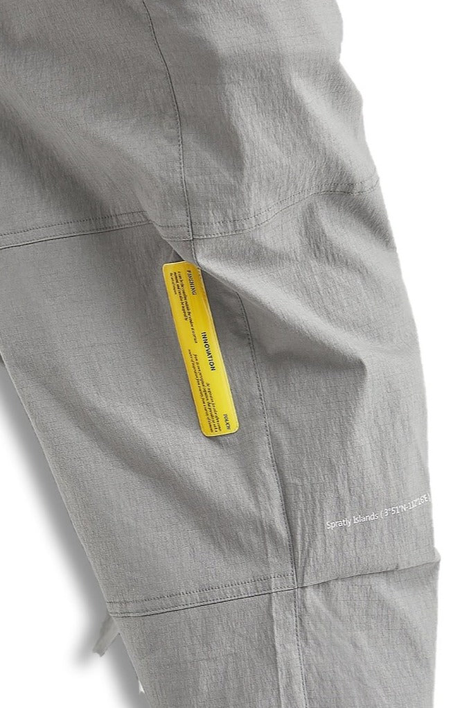 Impression jogger streetwear ample décontracté hip-hop plissé harem