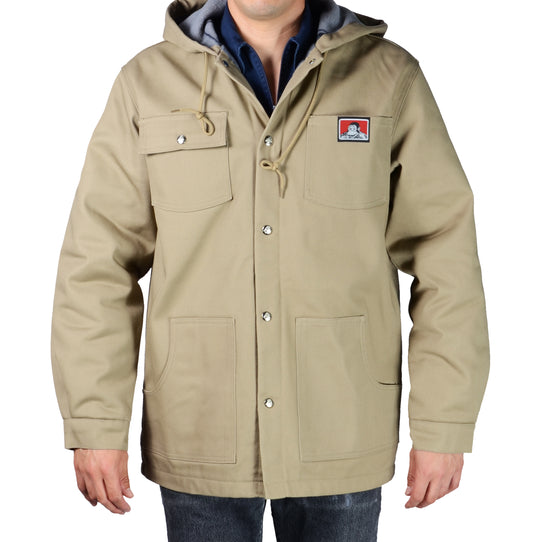 Ben Davis Men's Original Style Jacket, with Front Snap