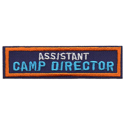 Assistant Camp Director Patch – Basics Clothing Store