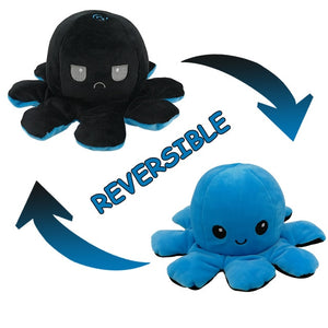 reversible octopus plush