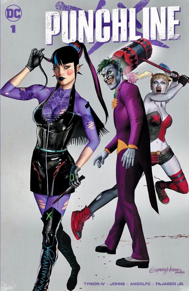 PUNCHLINE #1 GREG HORN SET OF 3 Exclusive Variants Cvr A B C Joker War ...