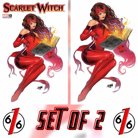 SCARLET WITCH #1 LUCIO PARRILLO 616 Comics Trade Dress & Virgin Varian –  The 616 Comics