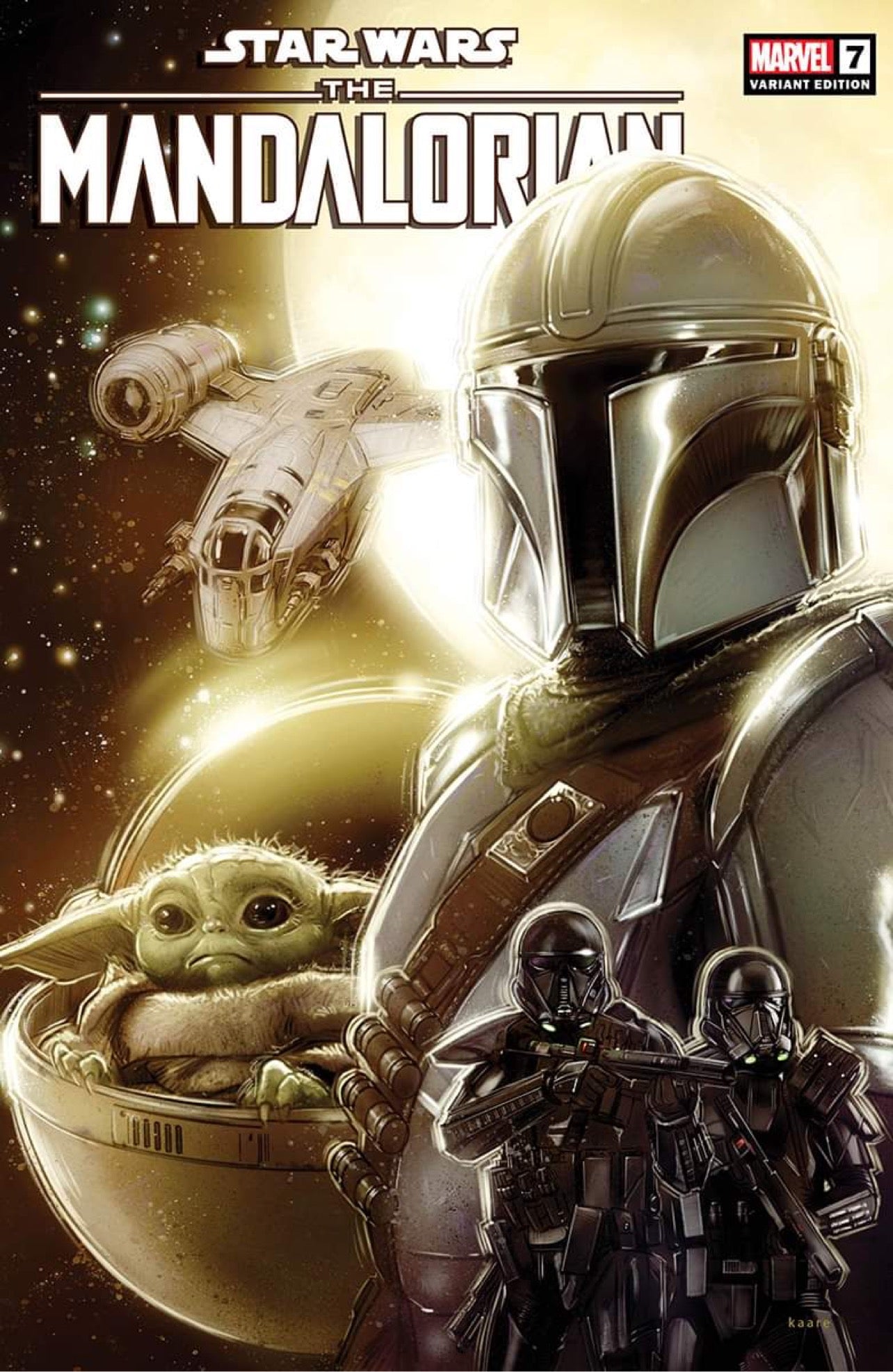 STAR WARS MANDALORIAN 7 KAARE ANDREWS Unknown 616 Trade Dress Variant