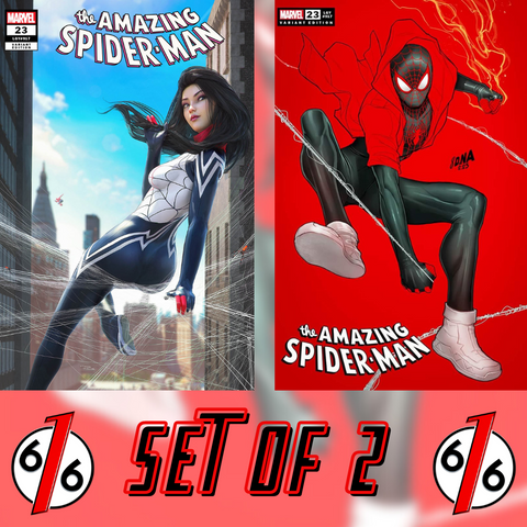 AMAZING SPIDER-MAN 20 & 23 NAKAYAMA Variant Set Of 2 MILES & Gwen – The 616  Comics