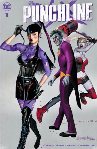 BATMAN #100 KEN LASHLEY EXCLUSIVE VIRGIN VARIANT NM JOKER HARLEY QUINN PUNCHLINE