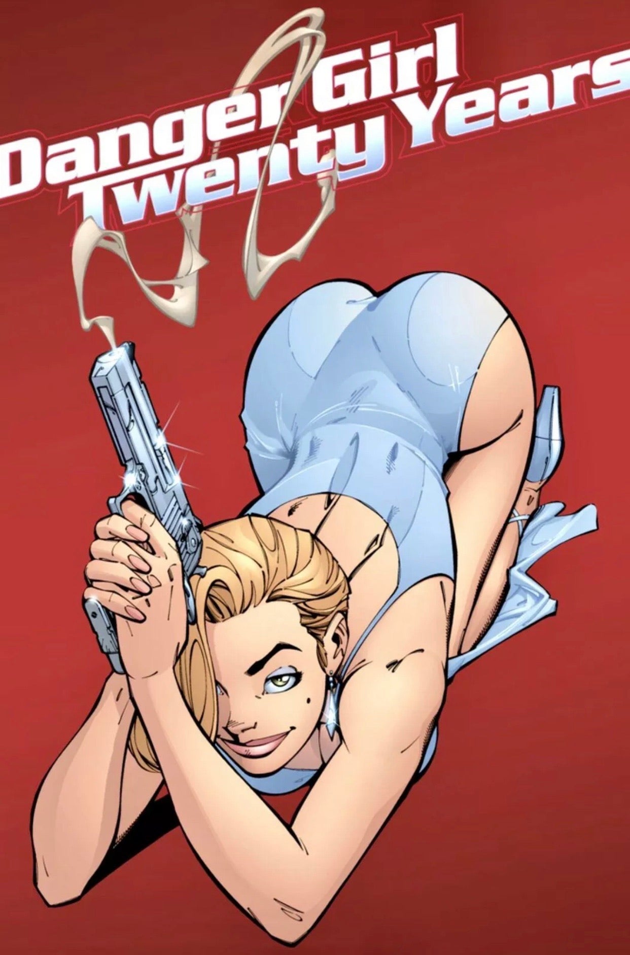 J Scott Campbell Danger Girl 20th Anniversary Smoking Gun Variant Ltd The 616 Comics