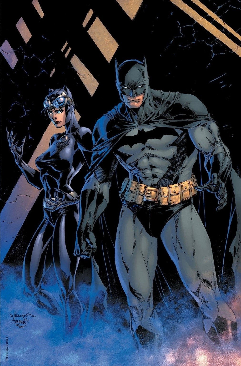 BATMAN CATWOMAN #1 SCOTT WILLIAMS JIM LEE Virgin Variant LTD 1000 – The 616  Comics
