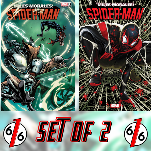 MILES MORALES SPIDER-MAN 2 OKAZAKI 616 Variant & Main Cover – The 616 Comics