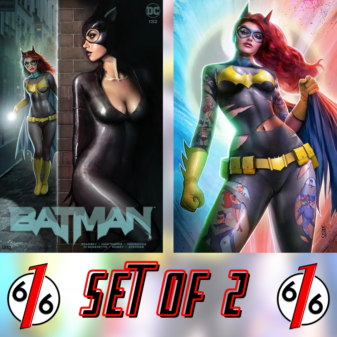 BATMAN 132 SZERDY 616 Trade Dress & Virgin Tattoo Variant CATWOMAN BAT –  The 616 Comics