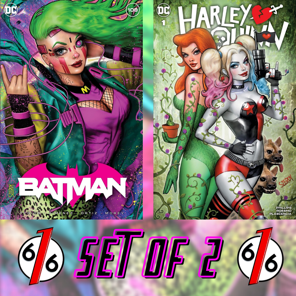 BATMAN #108 & HARLEY QUINN #1 SZERDY Trade Dress Variant Set Miracle M – The  616 Comics