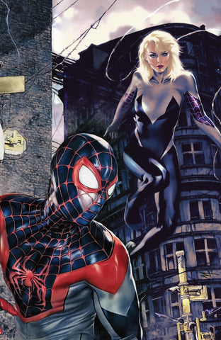 MILES MORALES: SPIDER-MAN #42 Ivan Tao Homage Virgin Variant Set LTD To  1000 Sets