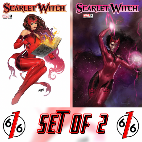 2 PACK SCARLET WITCH #1 LUCIO PARRILLO 616 EXCLUSIVE VAR (01/18/2023) -  Unknown Comic Books - MARVEL COMICS