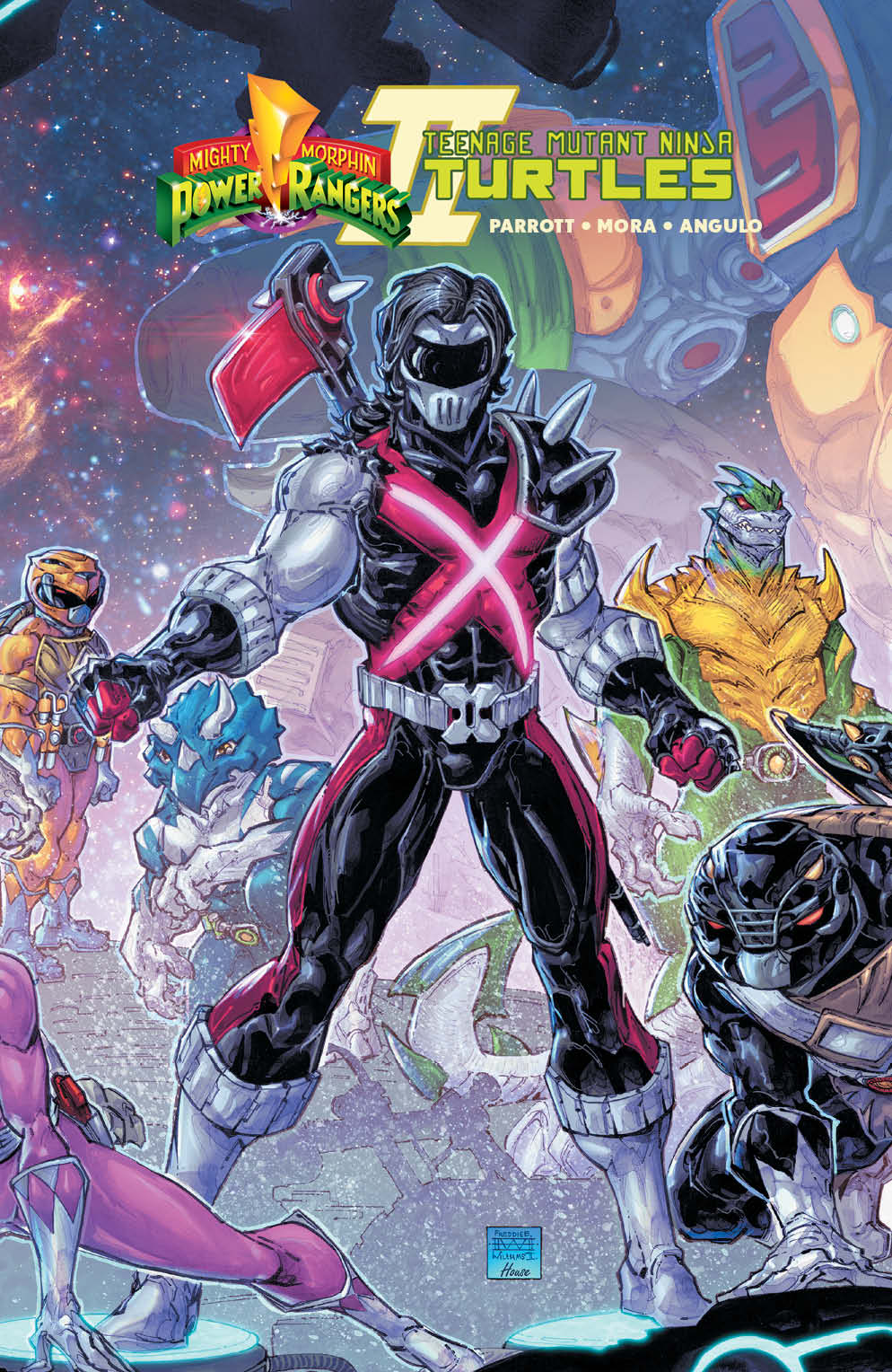 MMPR TMNT II #4 FREDDIE WILLIAMS II Trade Dress Connecting Variant