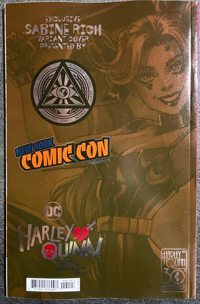 Harley Quinn 30th Anniversary Special 1 Rich Nycc 2022 Virgin Foil The 616 Comics