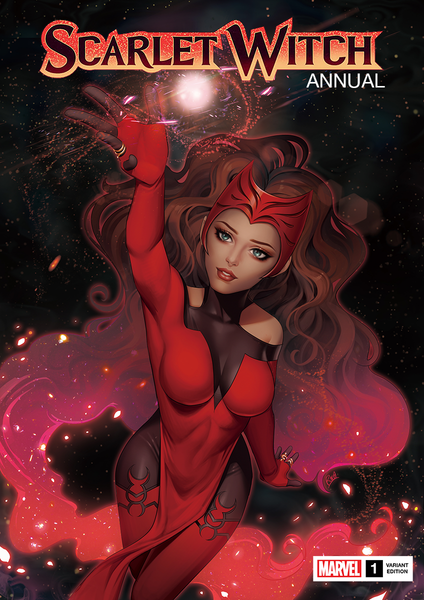SCARLET WITCH ANNUAL #1 R1C0 616 Comics Trade Dress & Virgin Variant Set