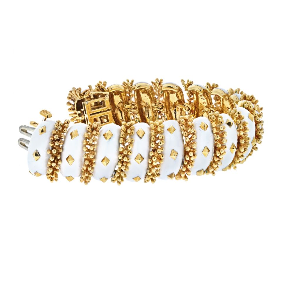 CRN6039717 - Juste un Clou bracelet, large model - Yellow gold - Cartier