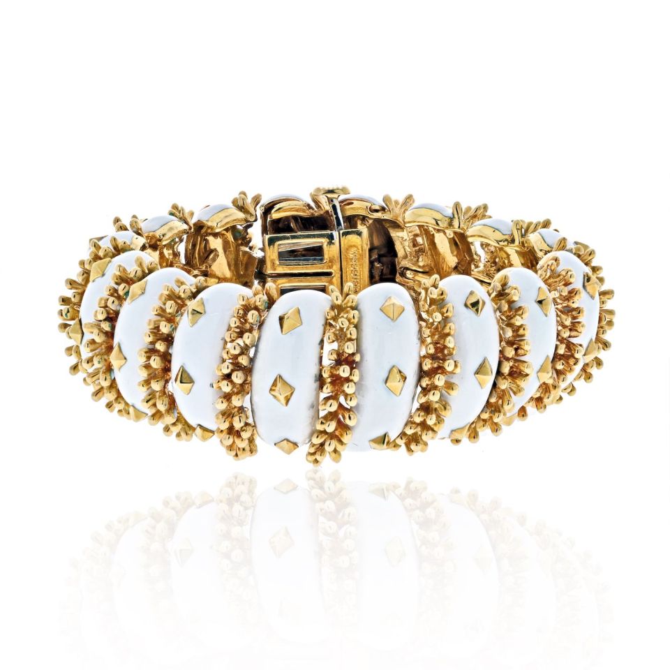 CRN6039717 - Juste un Clou bracelet, large model - Yellow gold - Cartier