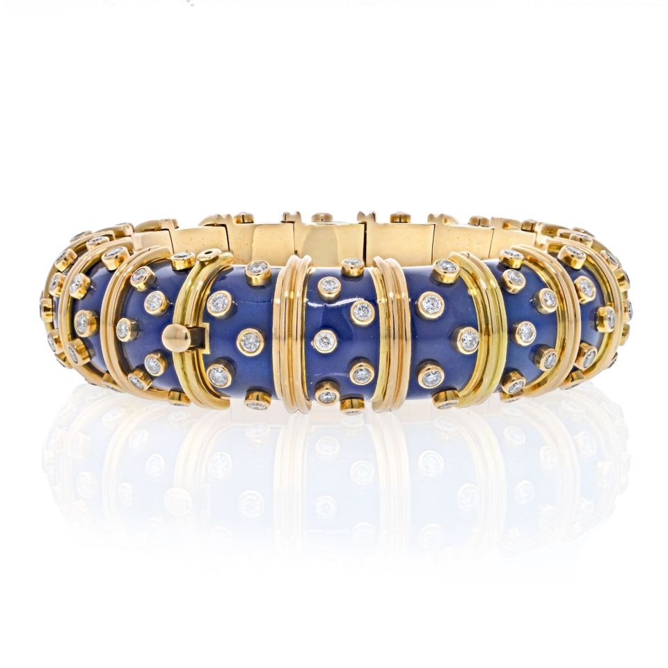 Tiffany & Co., Gold, Gem-Set and Diamond Charm Bracelet, Important Jewels, 2020
