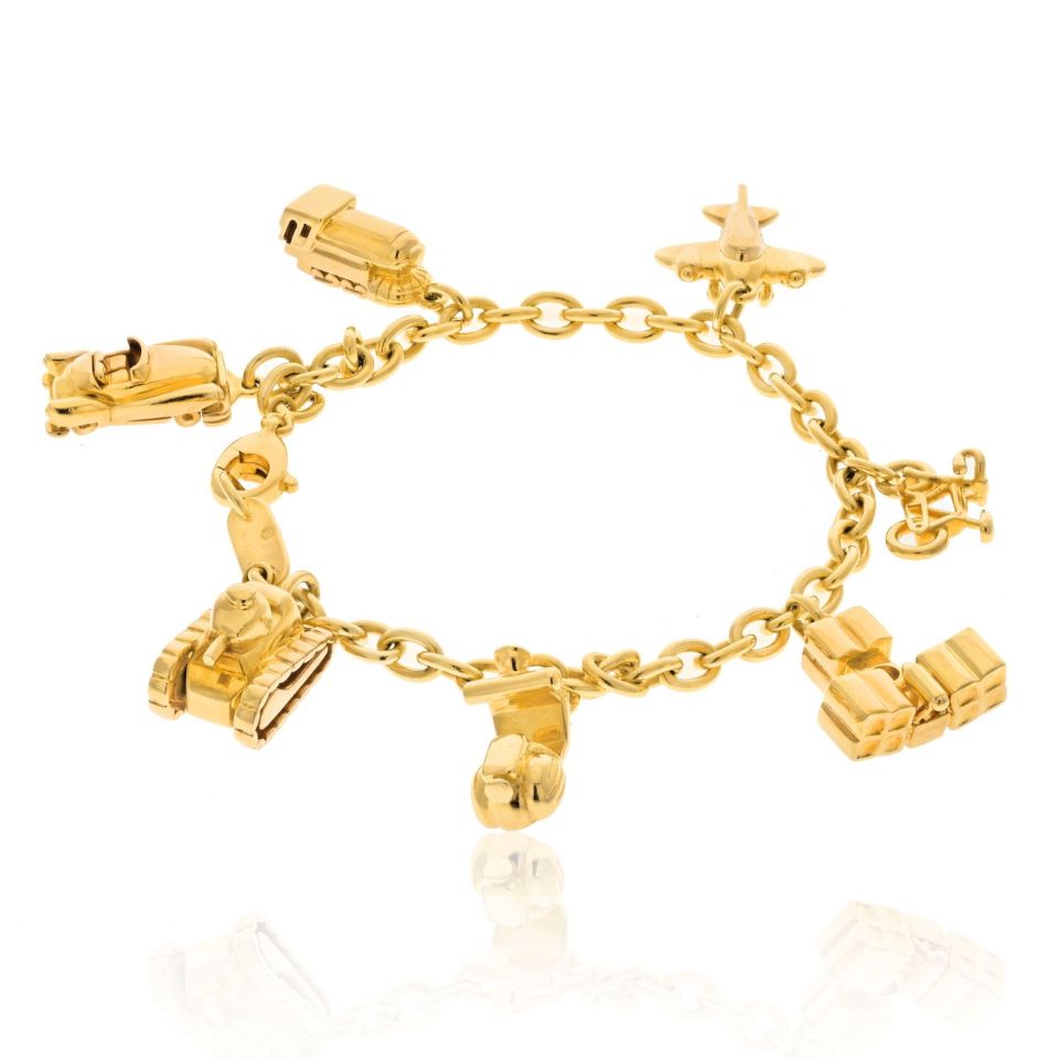 Cartier Paris Honeymoon Reversible Bracelet In Solid Bicolor 18Kt Gold