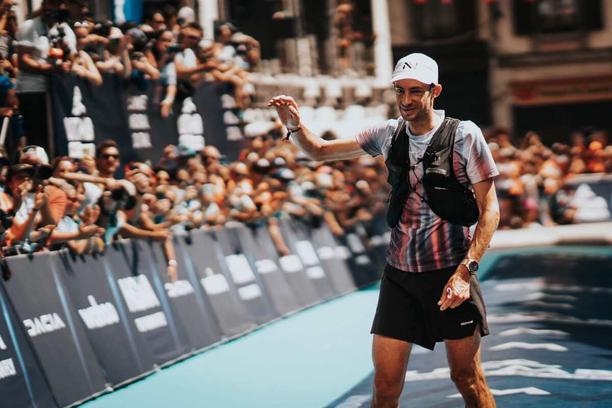 Kilian Jornet - prekonanie traťového rekordu UTMB 2022