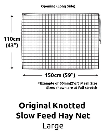 Knotted Hay Nets - Large