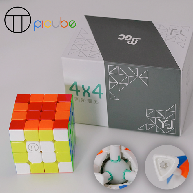 YJ MGC 4x4 Magnetic Magic Speed Cube Professional Yongjun 4x4x4