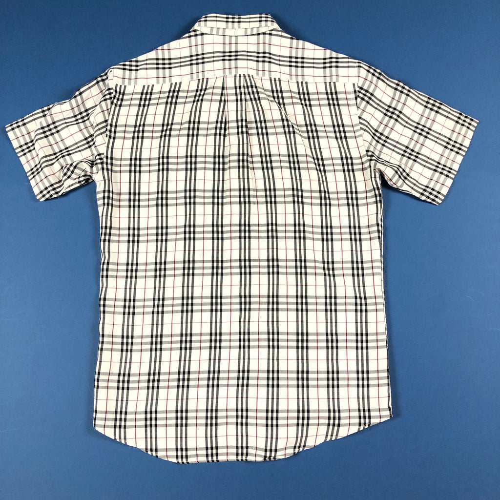 burberry nova check short sleeve shirt