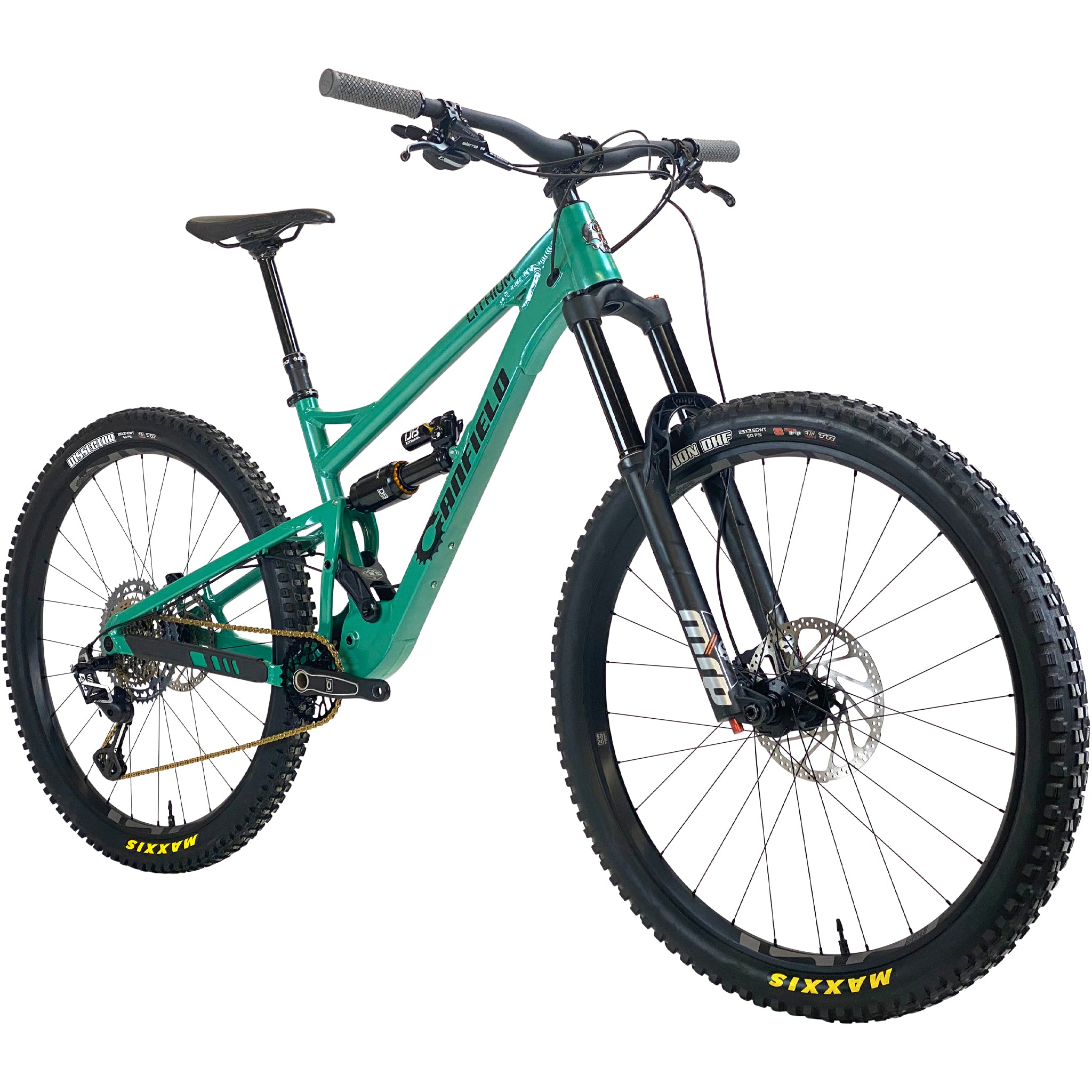 Canfield Lithium Long-Travel 29er Green