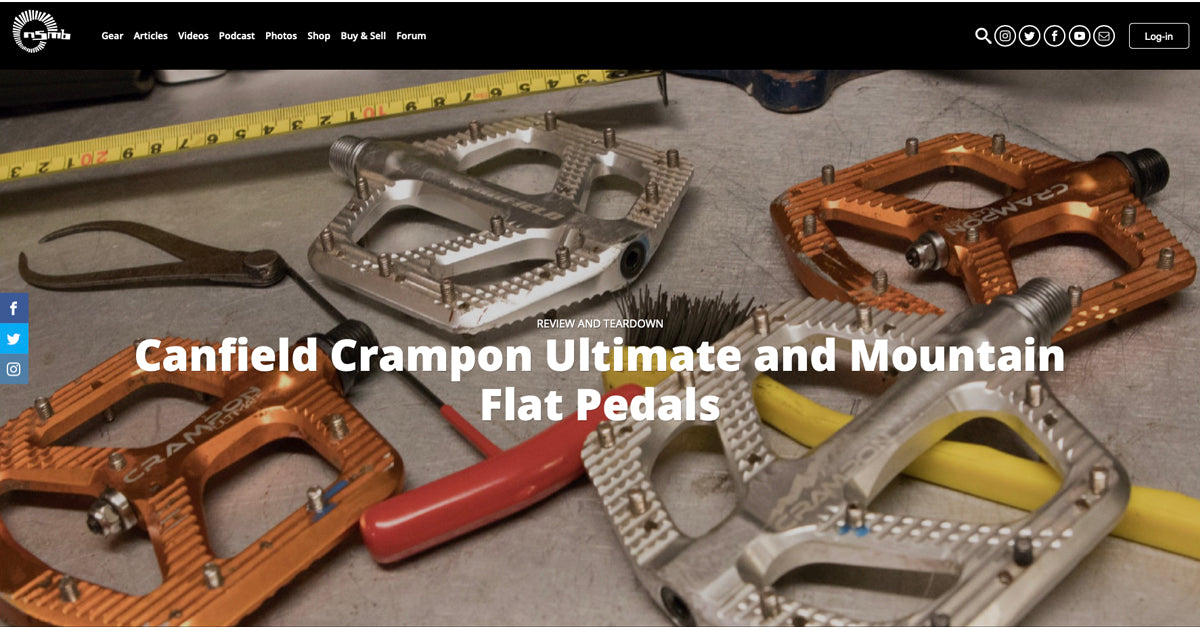 MTB Flat Pedal Review | Canfield Crampon Mountain and Ultimate Pedals - NSMB.com