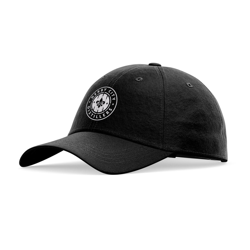 Derby City Distillers Official Team Logo Hat · Rounded (Whiteout) – The ...