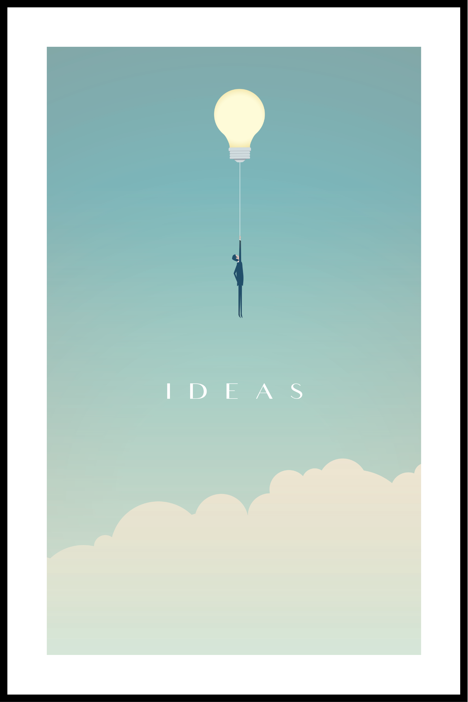 Billede af Ideas plakat - 21x30 cm