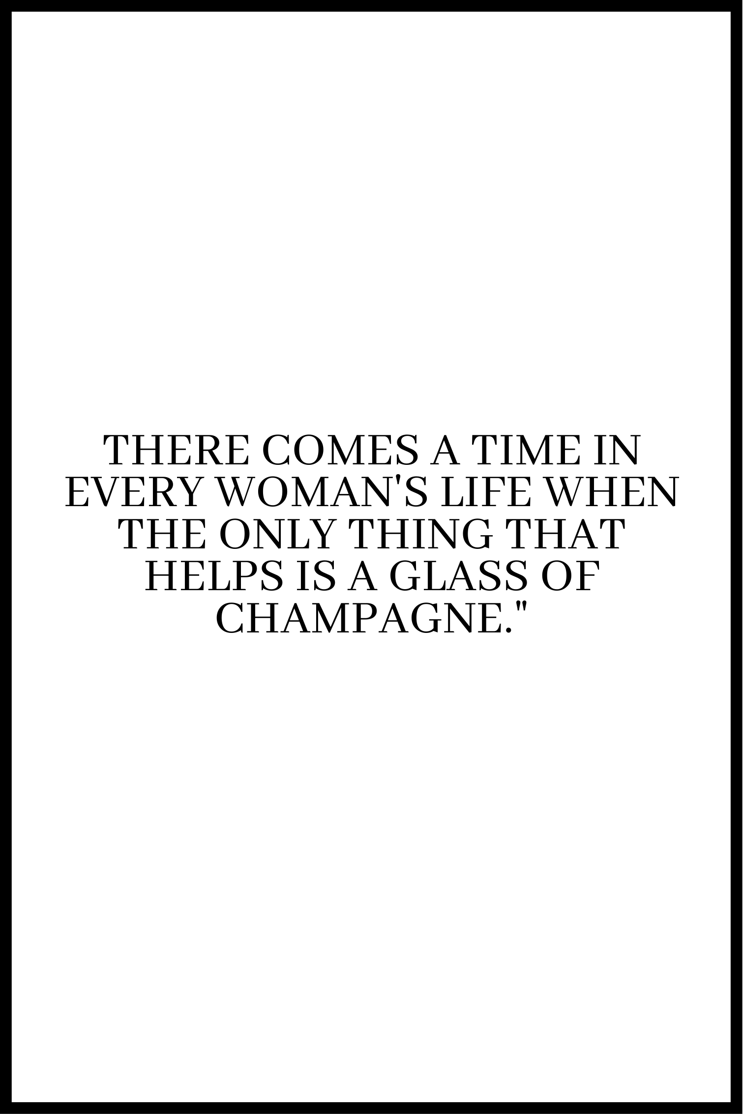 Billede af There comes a time plakat - 21x30 cm