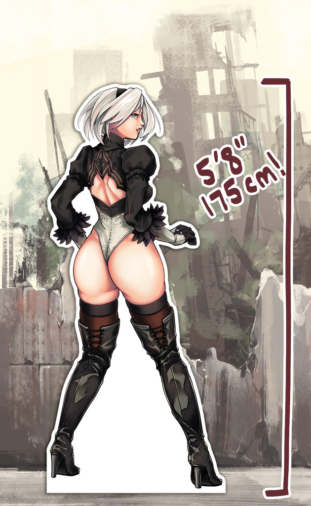 2b Visor Off Lifesize Cutout Ninecolor