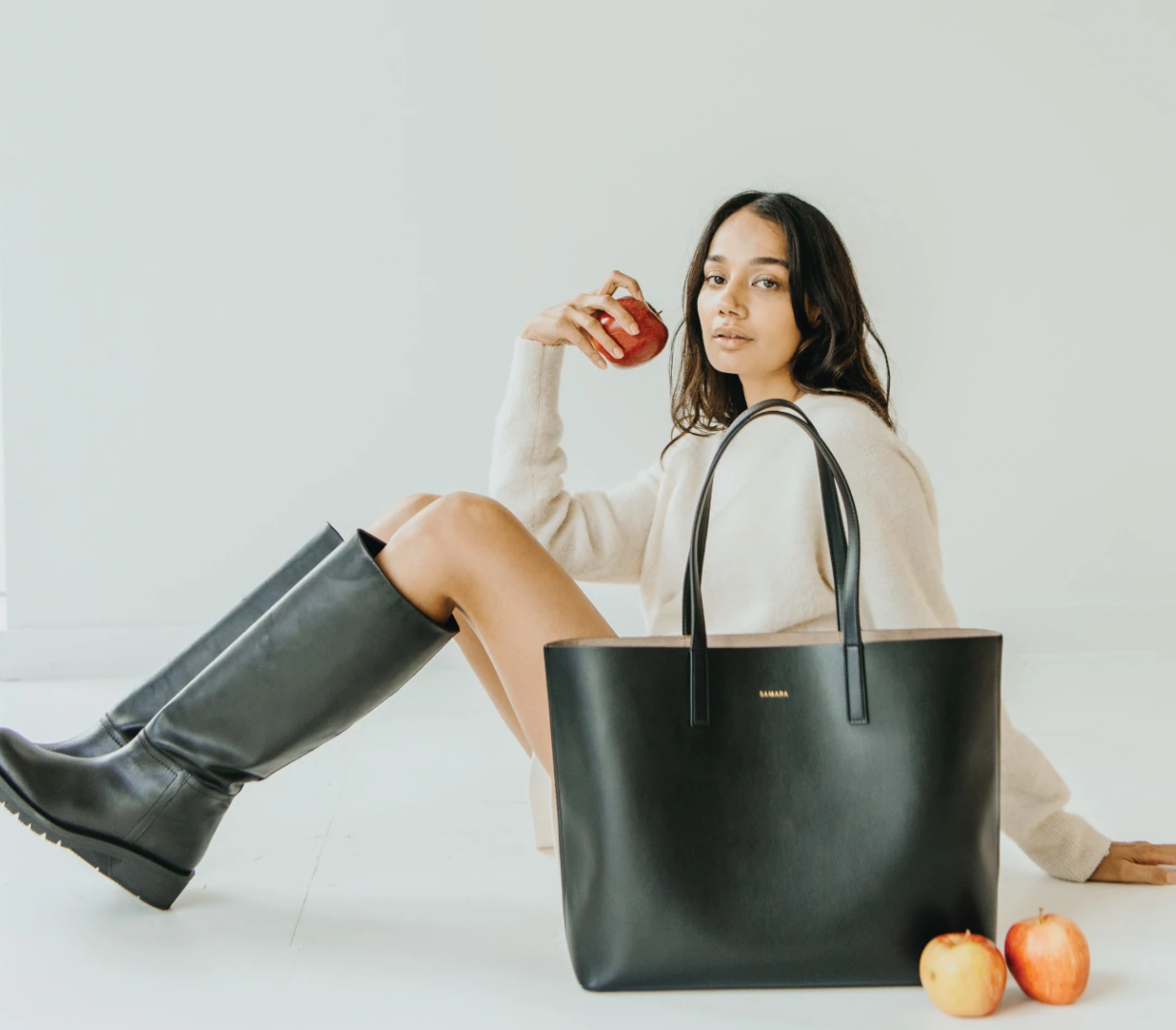 apple leather bag