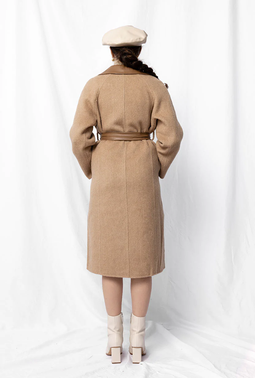Delphine wool coat