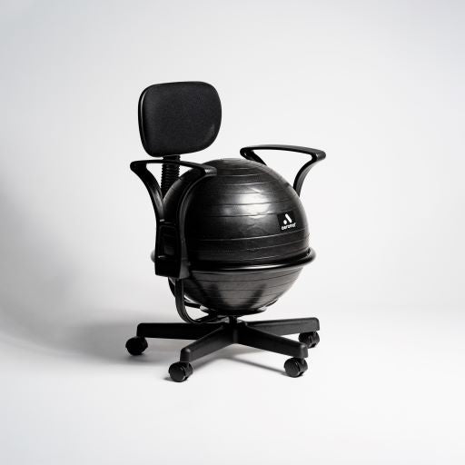 Ball Chair with Back Support, Exercise ball chair, Stability Ball
