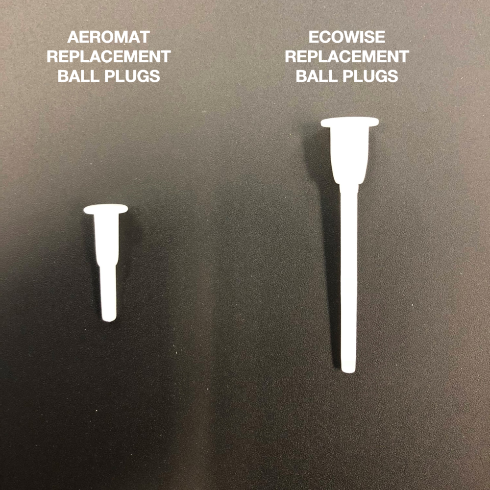 Replacement Fitness Ball Plugs - Aeromat/Ecowise