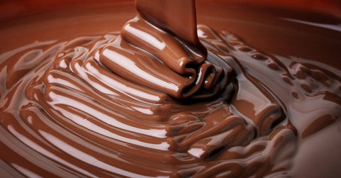 Melted chocolate