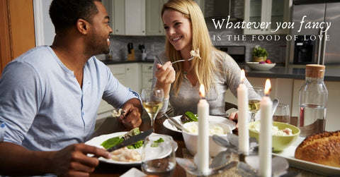 Organise a romantic evening meal at home