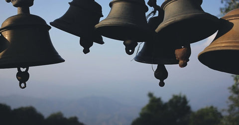 The pancake bell ringing people to confession