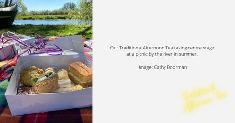 Traditional Afternoon Tea by the river