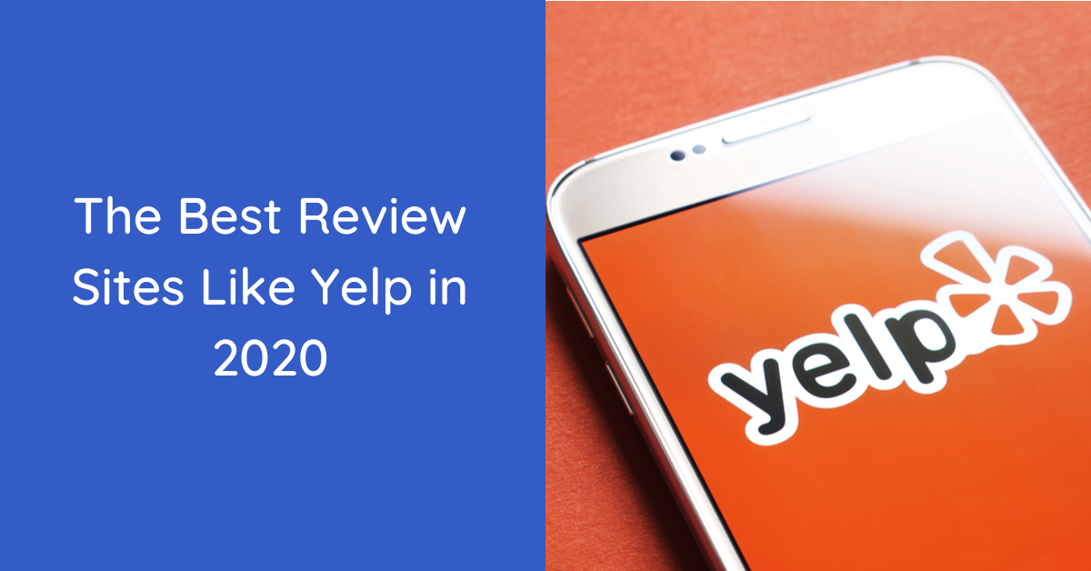 review sites like yelp