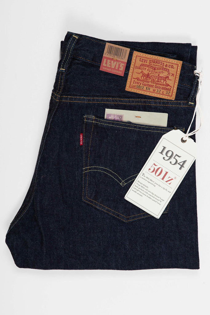 Levi's Vintage Clothing 1954 501Z Jeans New Rinse – elevensouls