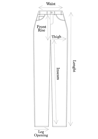 Size Chart - Two Vault Vintage – TWOVAULT