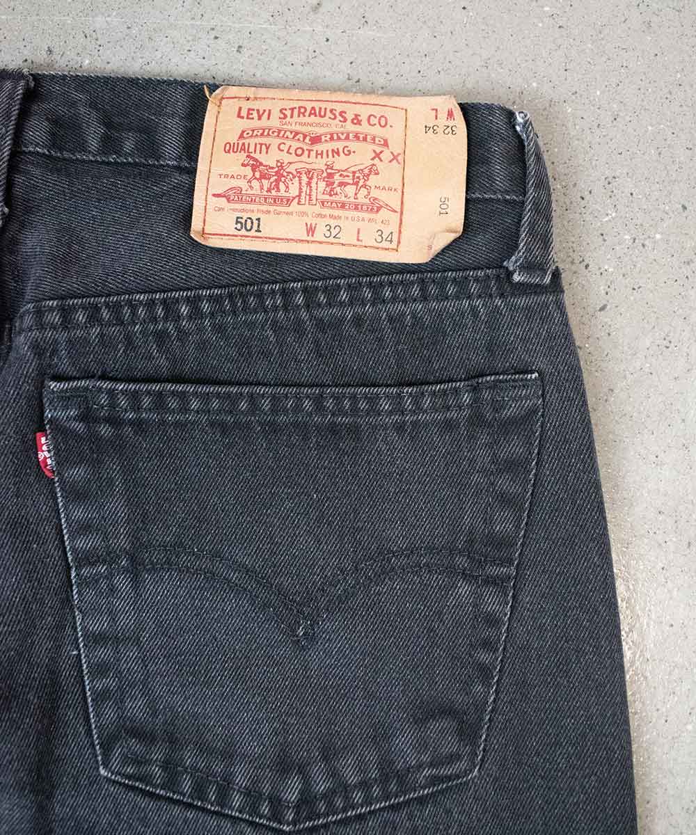 ▷ Levi's 501 Black Jeans | Made in USA | TWOVAULT